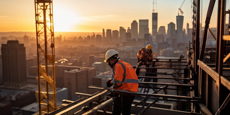 construction-work-in-action-in-the-heart-of-a-bustling-city-steel-structures-towering-skyward-work